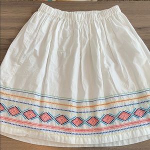 Lands’ End Pleated skirt-EUC